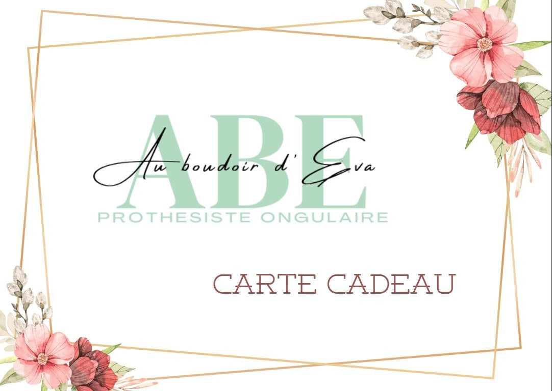 Carte cadeau | Au boudoir d'Eva